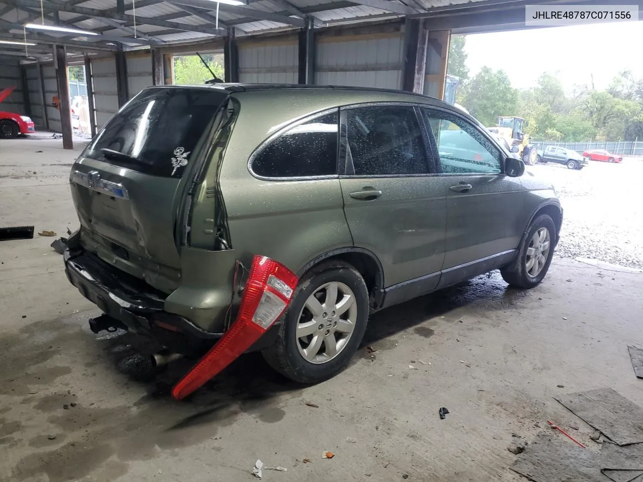 JHLRE48787C071556 2007 Honda Cr-V Exl