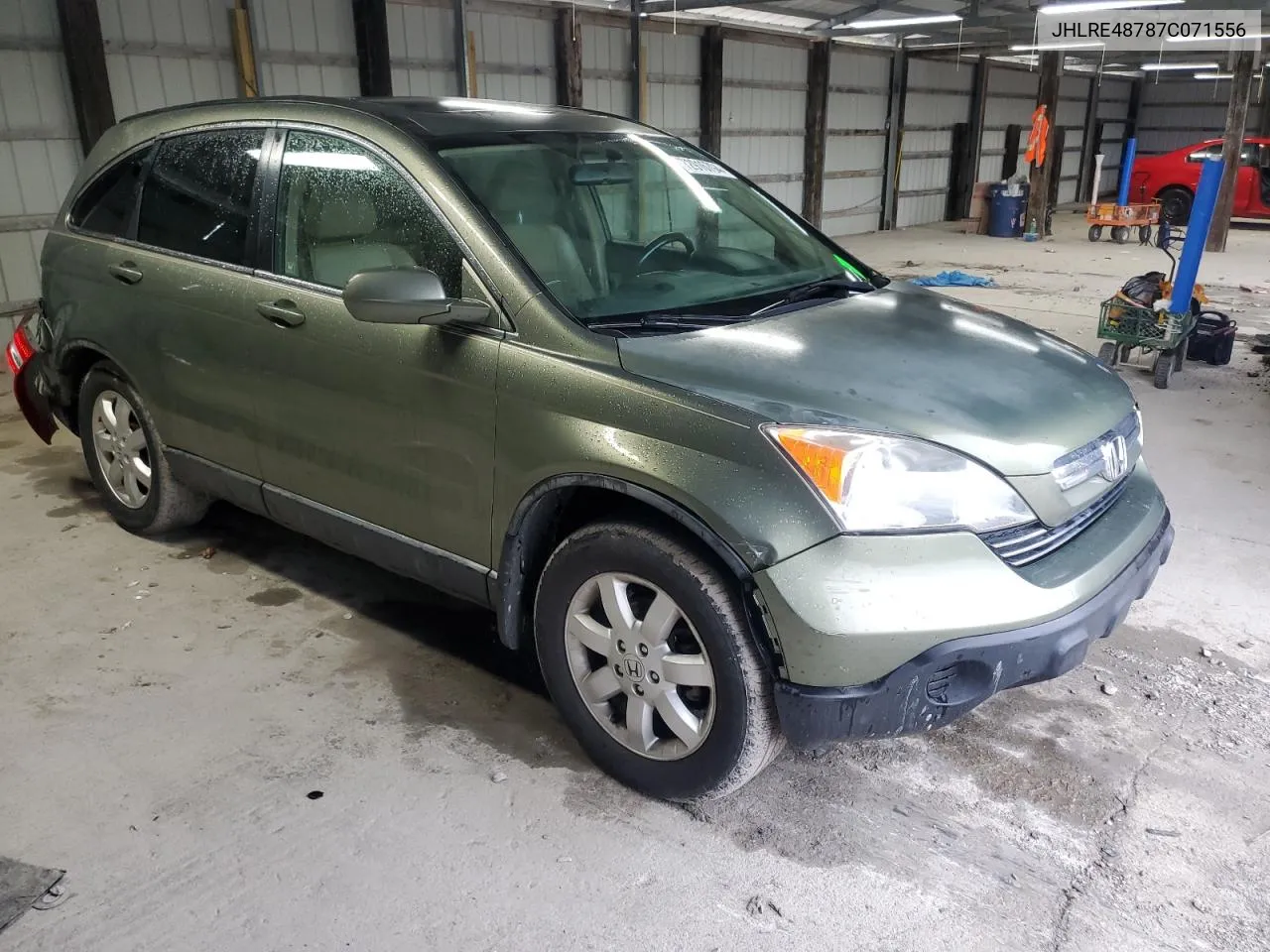 JHLRE48787C071556 2007 Honda Cr-V Exl