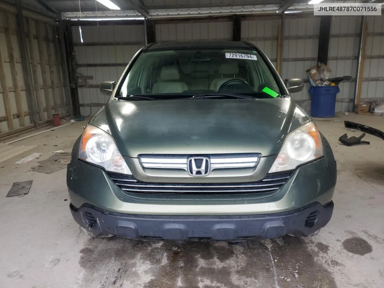 JHLRE48787C071556 2007 Honda Cr-V Exl