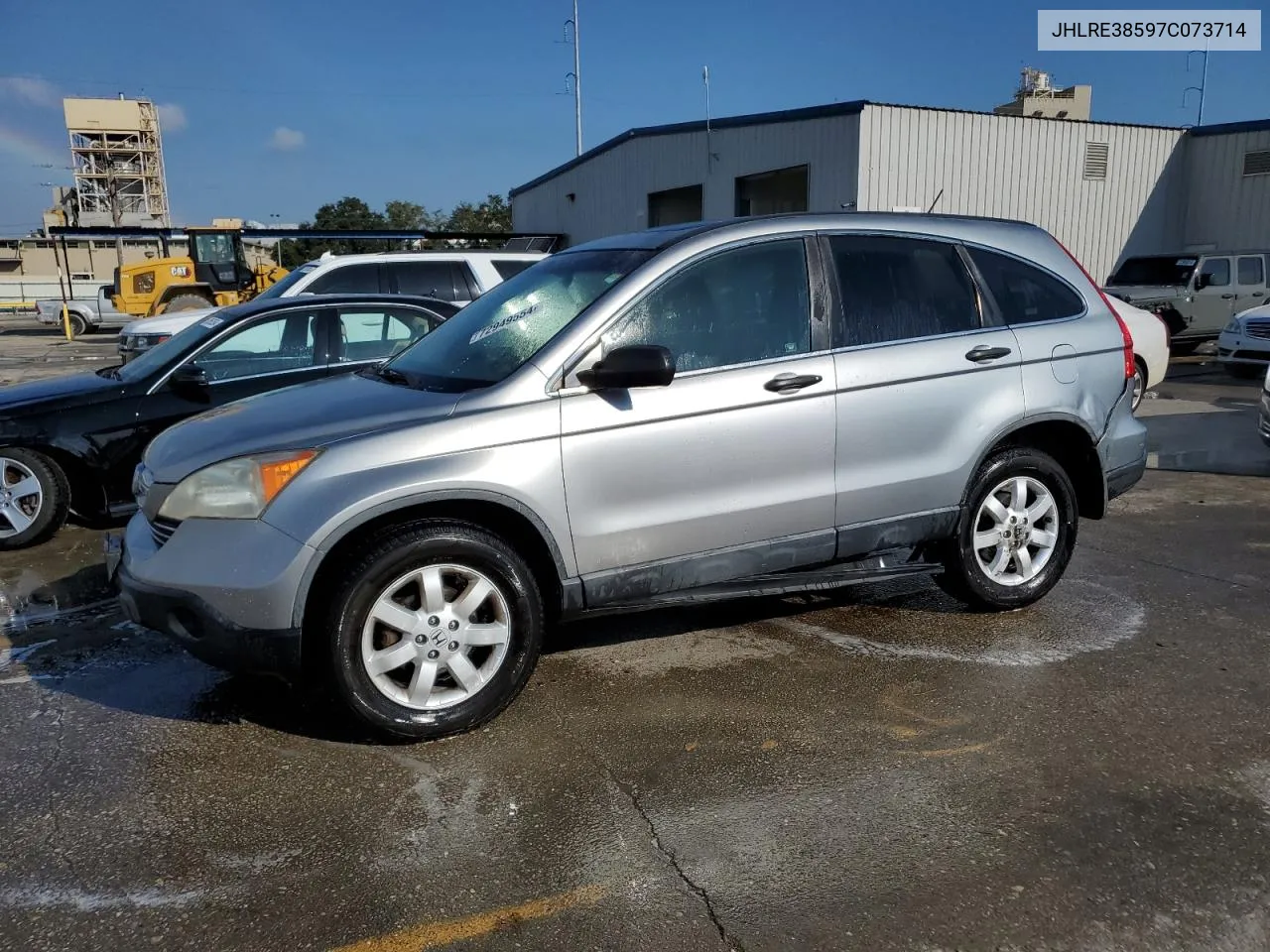 2007 Honda Cr-V Ex VIN: JHLRE38597C073714 Lot: 72949554