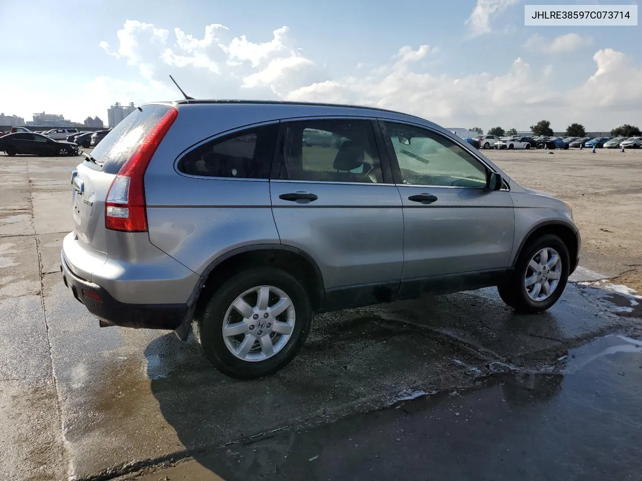 2007 Honda Cr-V Ex VIN: JHLRE38597C073714 Lot: 72949554