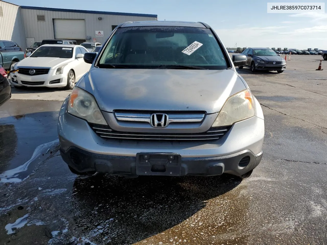 2007 Honda Cr-V Ex VIN: JHLRE38597C073714 Lot: 72949554