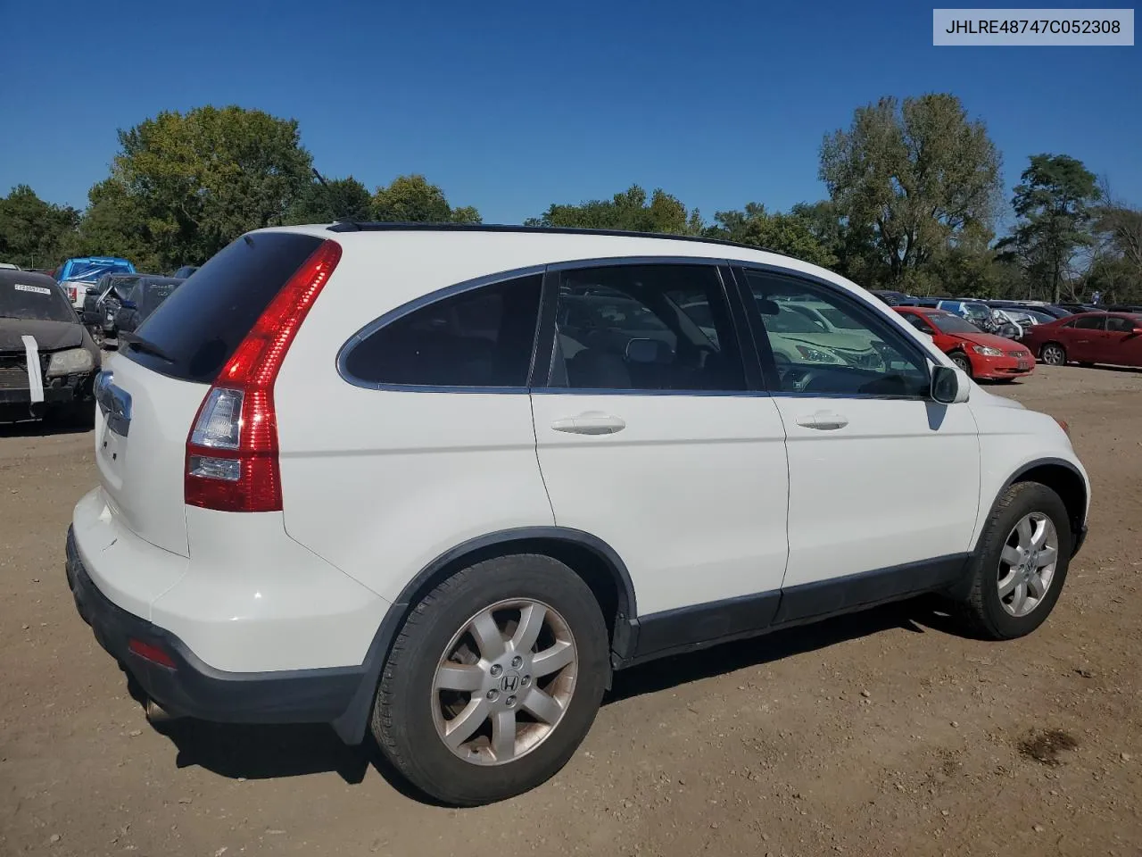 JHLRE48747C052308 2007 Honda Cr-V Exl