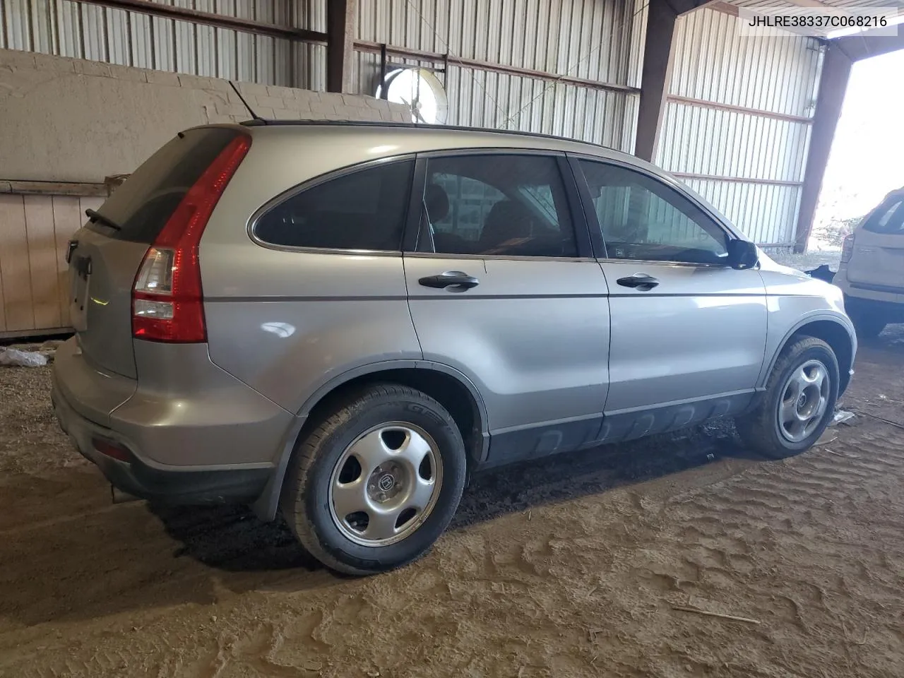 2007 Honda Cr-V Lx VIN: JHLRE38337C068216 Lot: 73239764