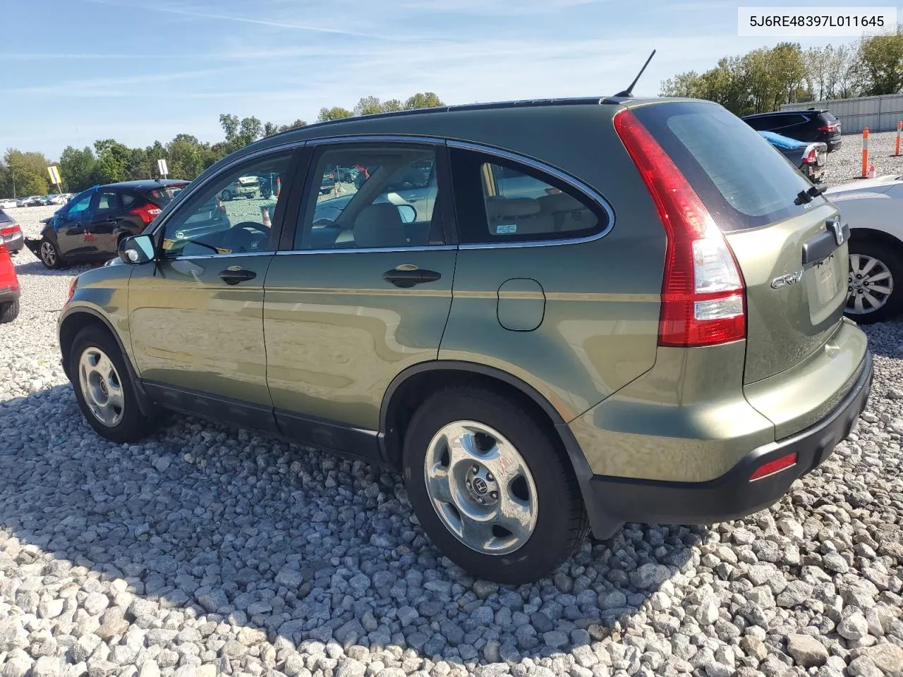 2007 Honda Cr-V Lx VIN: 5J6RE48397L011645 Lot: 73293784