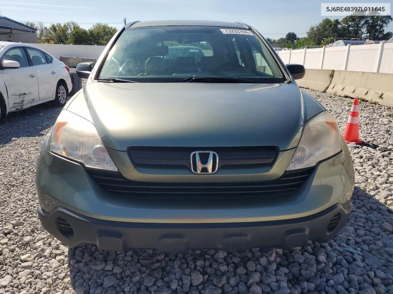 2007 Honda Cr-V Lx VIN: 5J6RE48397L011645 Lot: 73293784