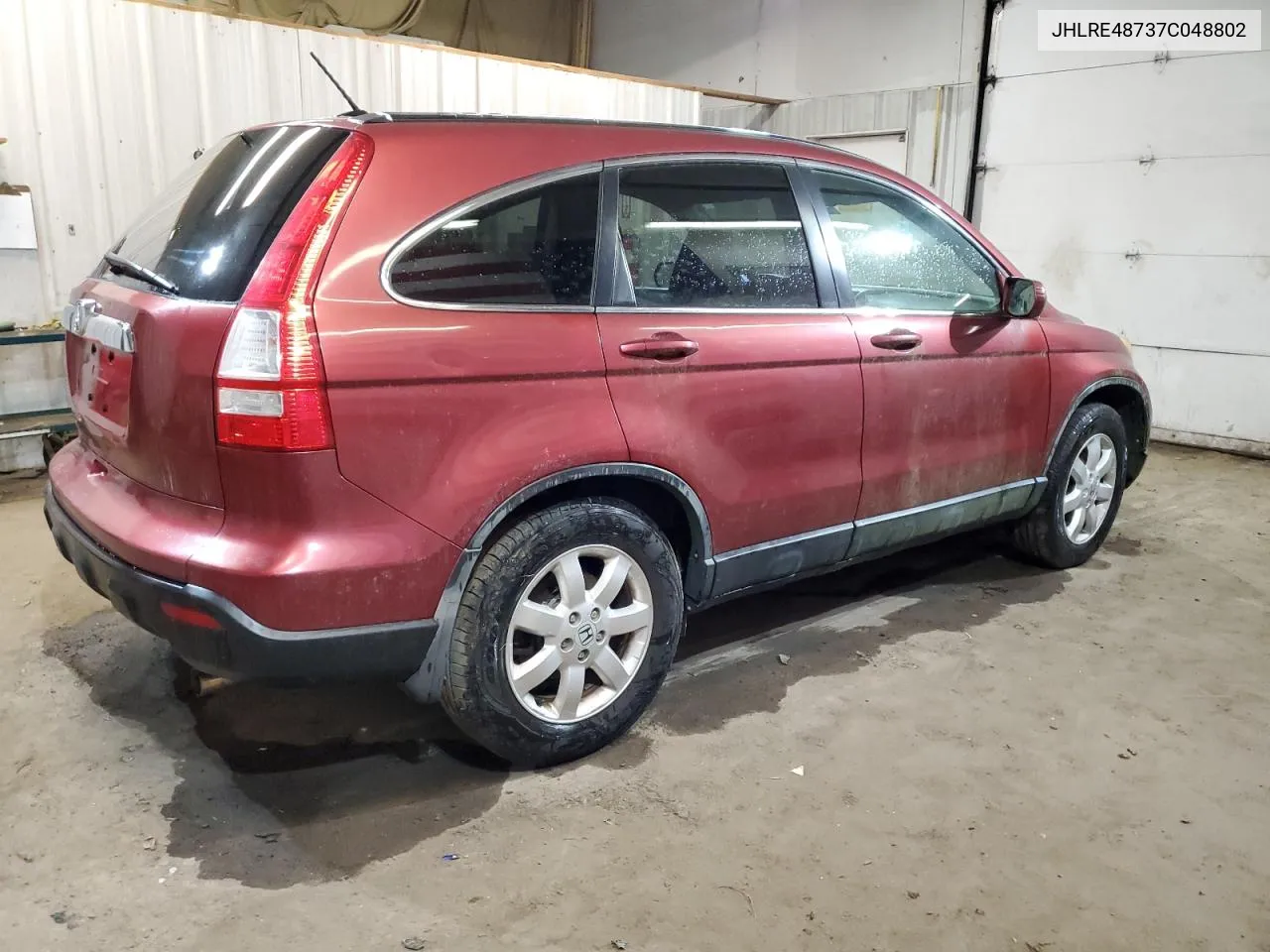 2007 Honda Cr-V Exl VIN: JHLRE48737C048802 Lot: 73308794