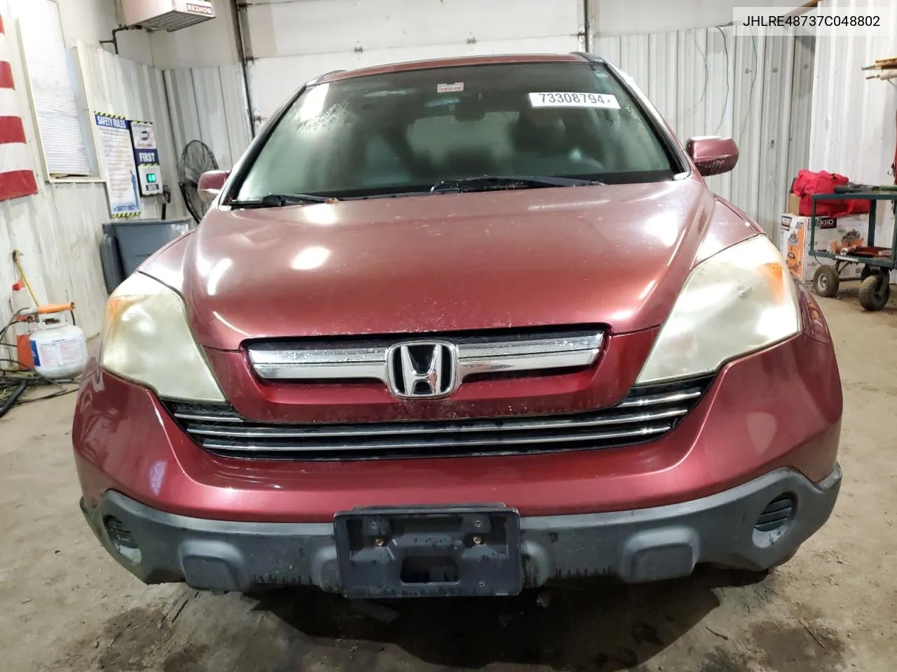 JHLRE48737C048802 2007 Honda Cr-V Exl