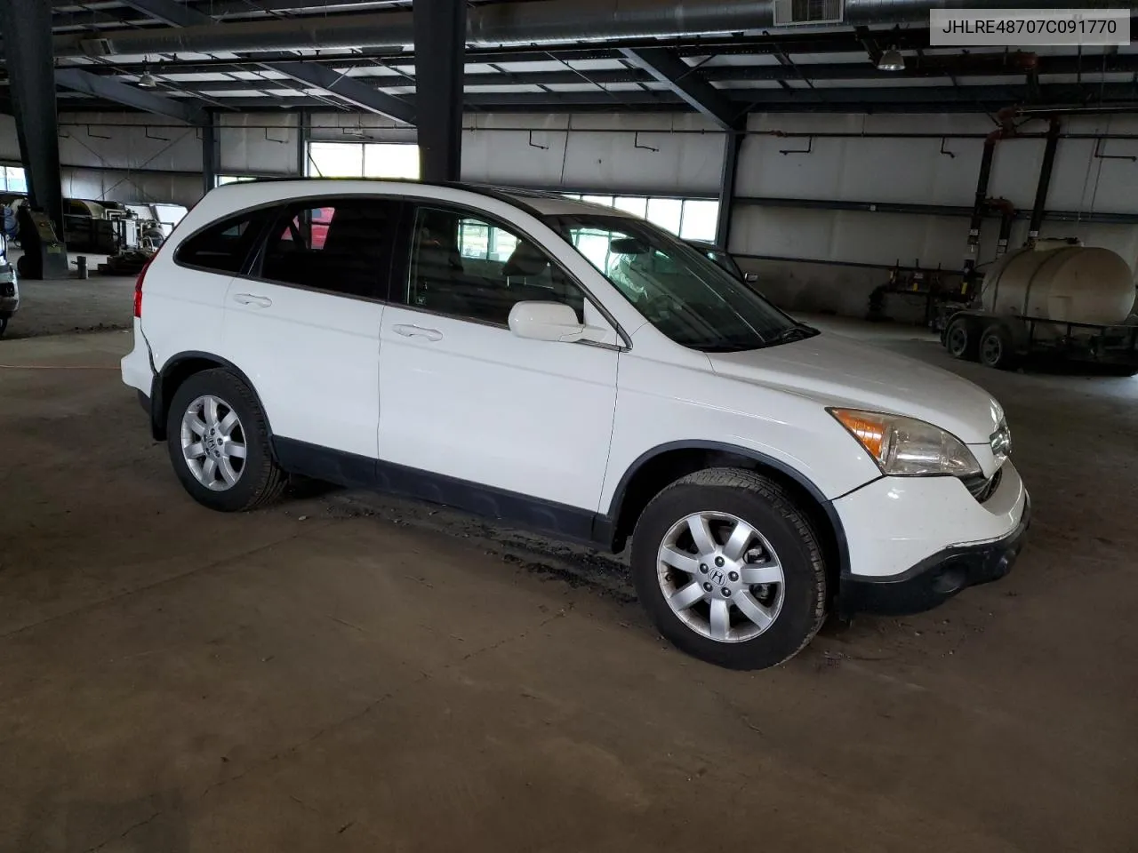 2007 Honda Cr-V Exl VIN: JHLRE48707C091770 Lot: 73340404