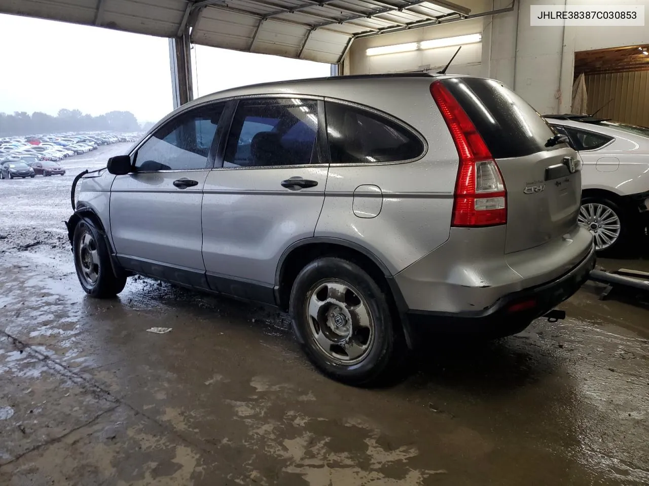 2007 Honda Cr-V Lx VIN: JHLRE38387C030853 Lot: 73424354