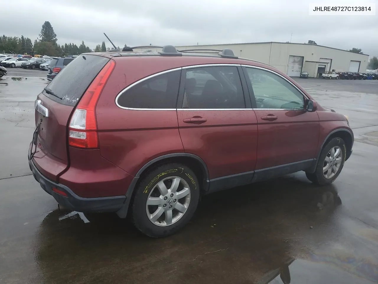 2007 Honda Cr-V Exl VIN: JHLRE48727C123814 Lot: 73519654