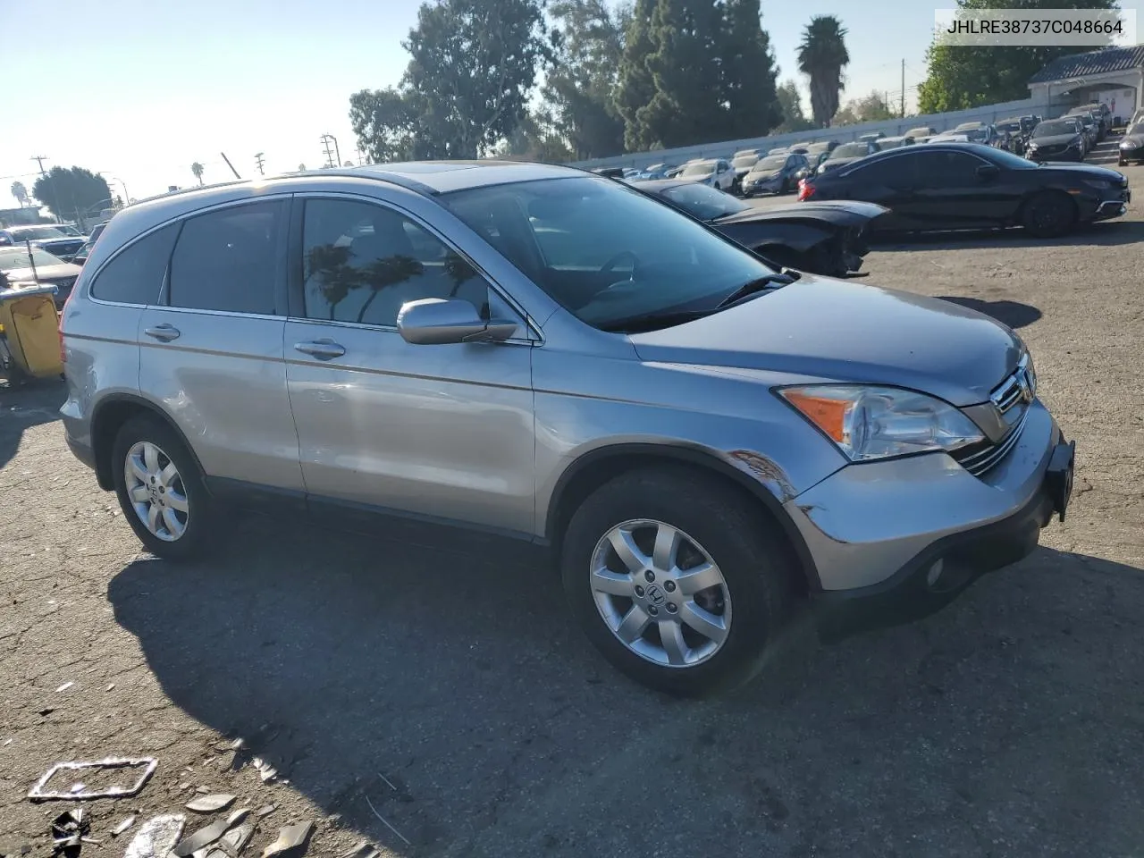 JHLRE38737C048664 2007 Honda Cr-V Exl