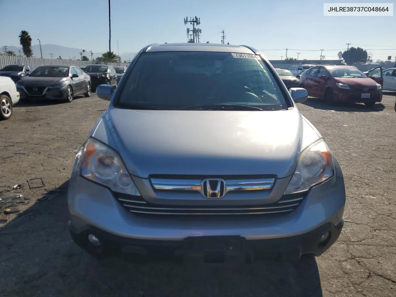 JHLRE38737C048664 2007 Honda Cr-V Exl