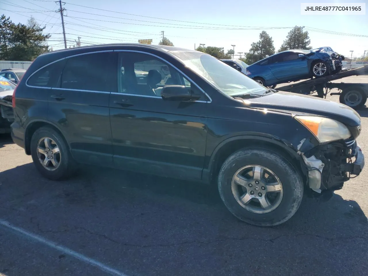 2007 Honda Cr-V Exl VIN: JHLRE48777C041965 Lot: 73635624