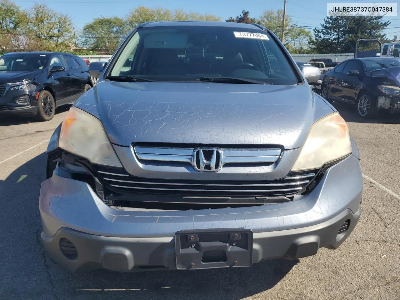 JHLRE38737C047384 2007 Honda Cr-V Exl