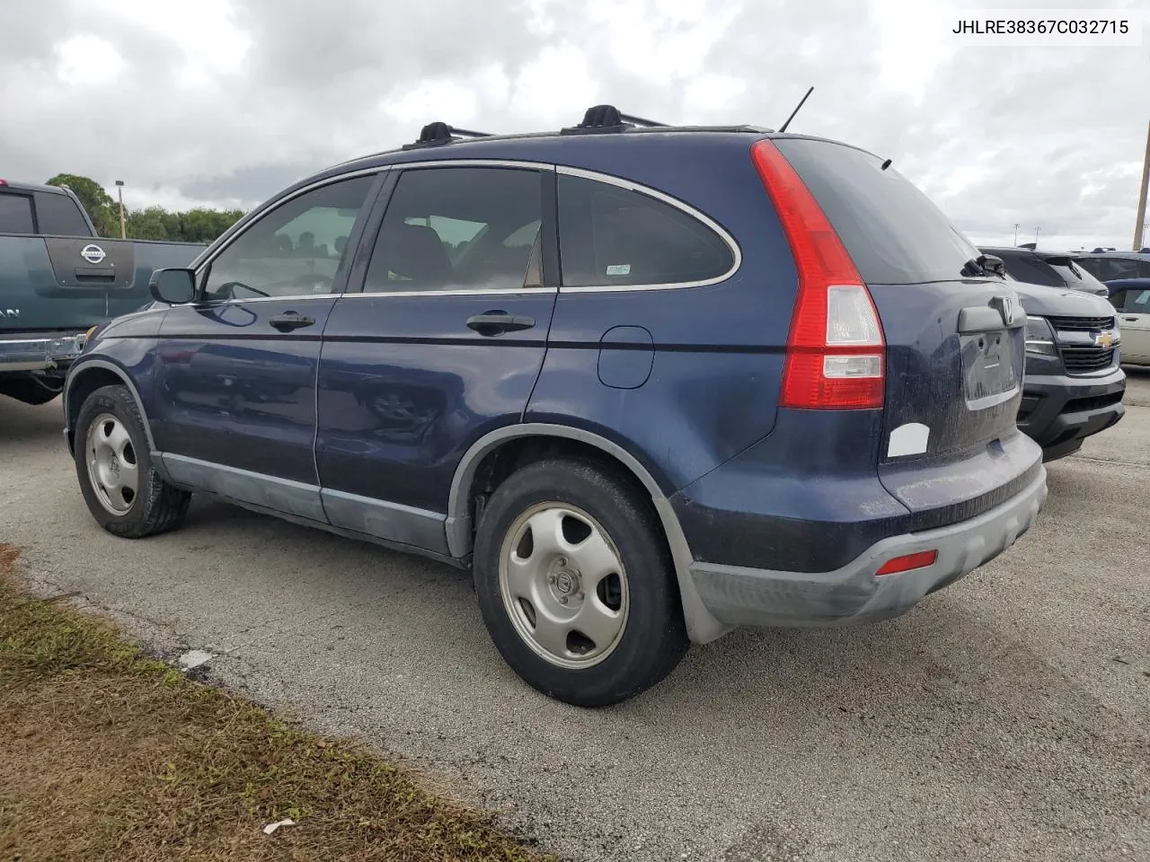 2007 Honda Cr-V Lx VIN: JHLRE38367C032715 Lot: 74054754