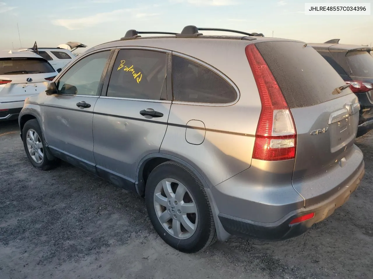 JHLRE48557C034396 2007 Honda Cr-V Ex