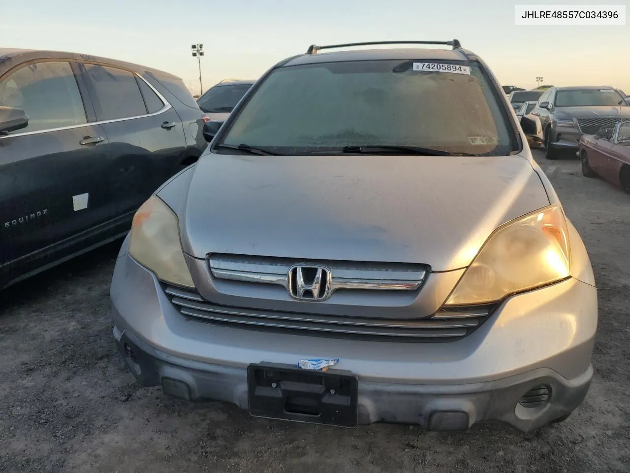 JHLRE48557C034396 2007 Honda Cr-V Ex