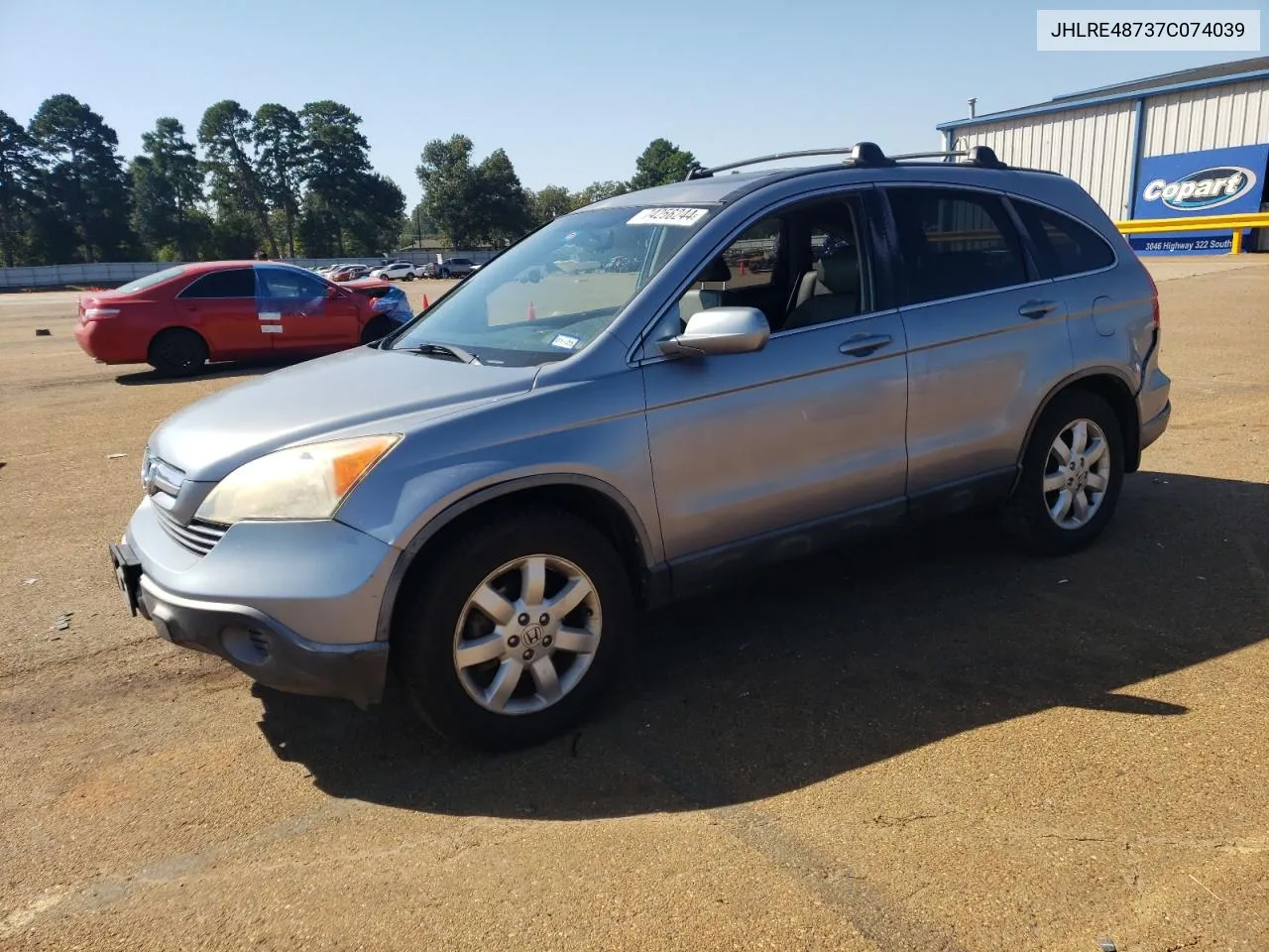 JHLRE48737C074039 2007 Honda Cr-V Exl