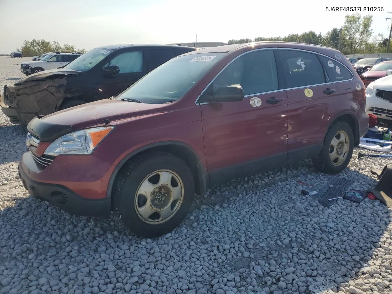 5J6RE48537L810256 2007 Honda Cr-V Ex