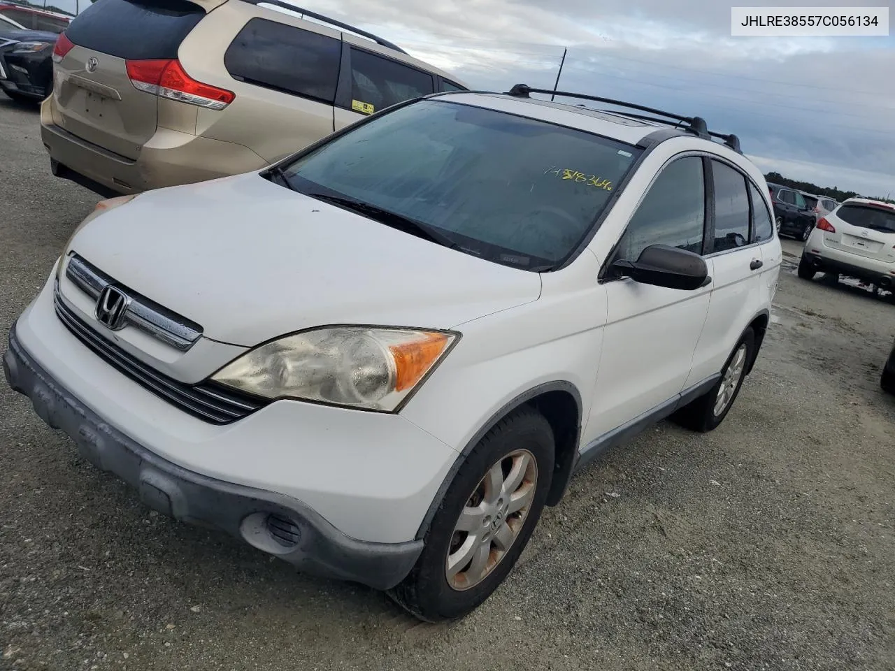 2007 Honda Cr-V Ex VIN: JHLRE38557C056134 Lot: 74518364