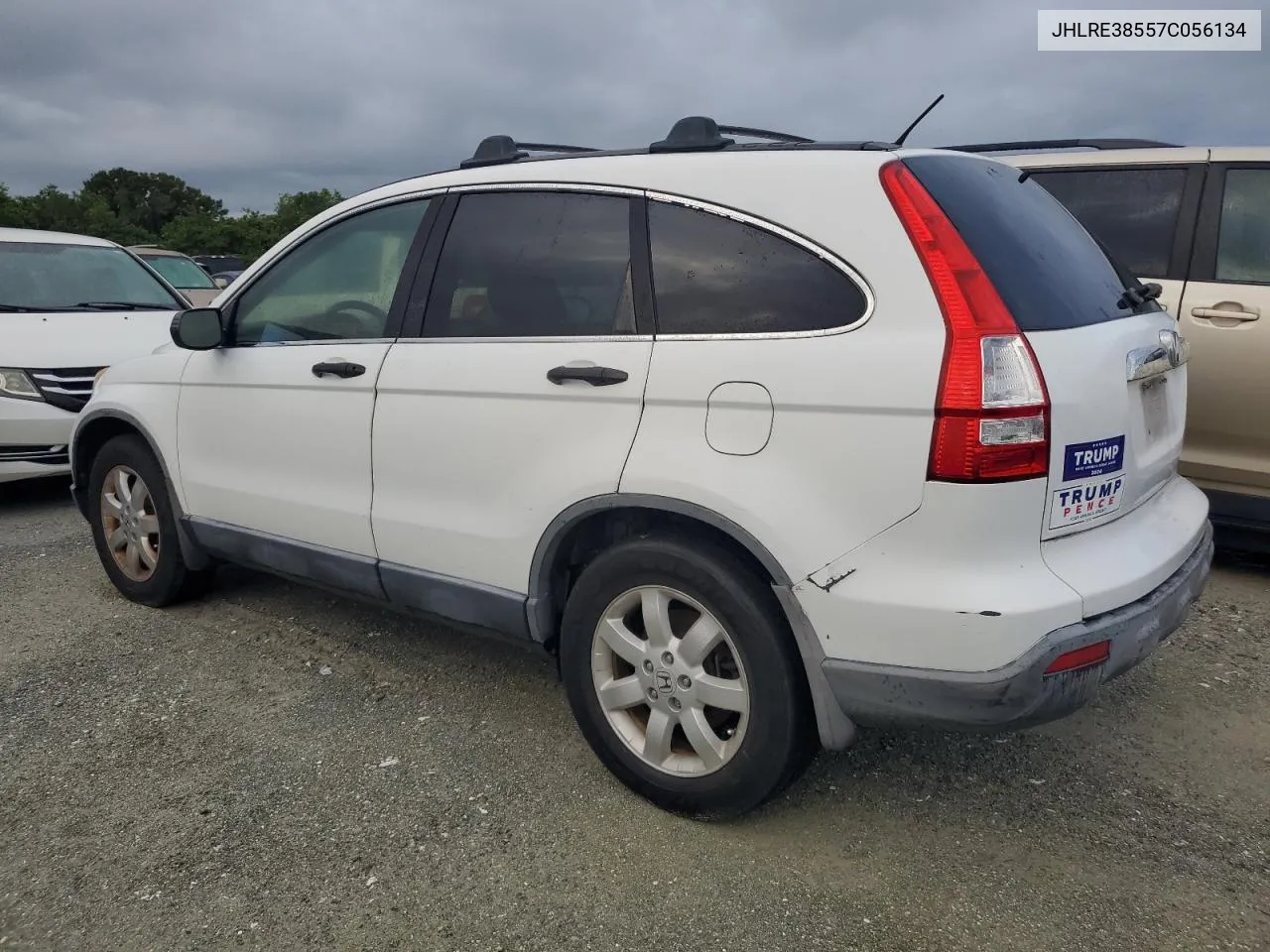 2007 Honda Cr-V Ex VIN: JHLRE38557C056134 Lot: 74518364