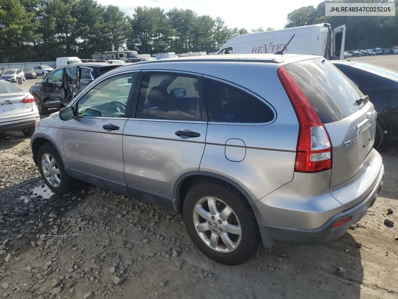 JHLRE48547C025205 2007 Honda Cr-V Ex