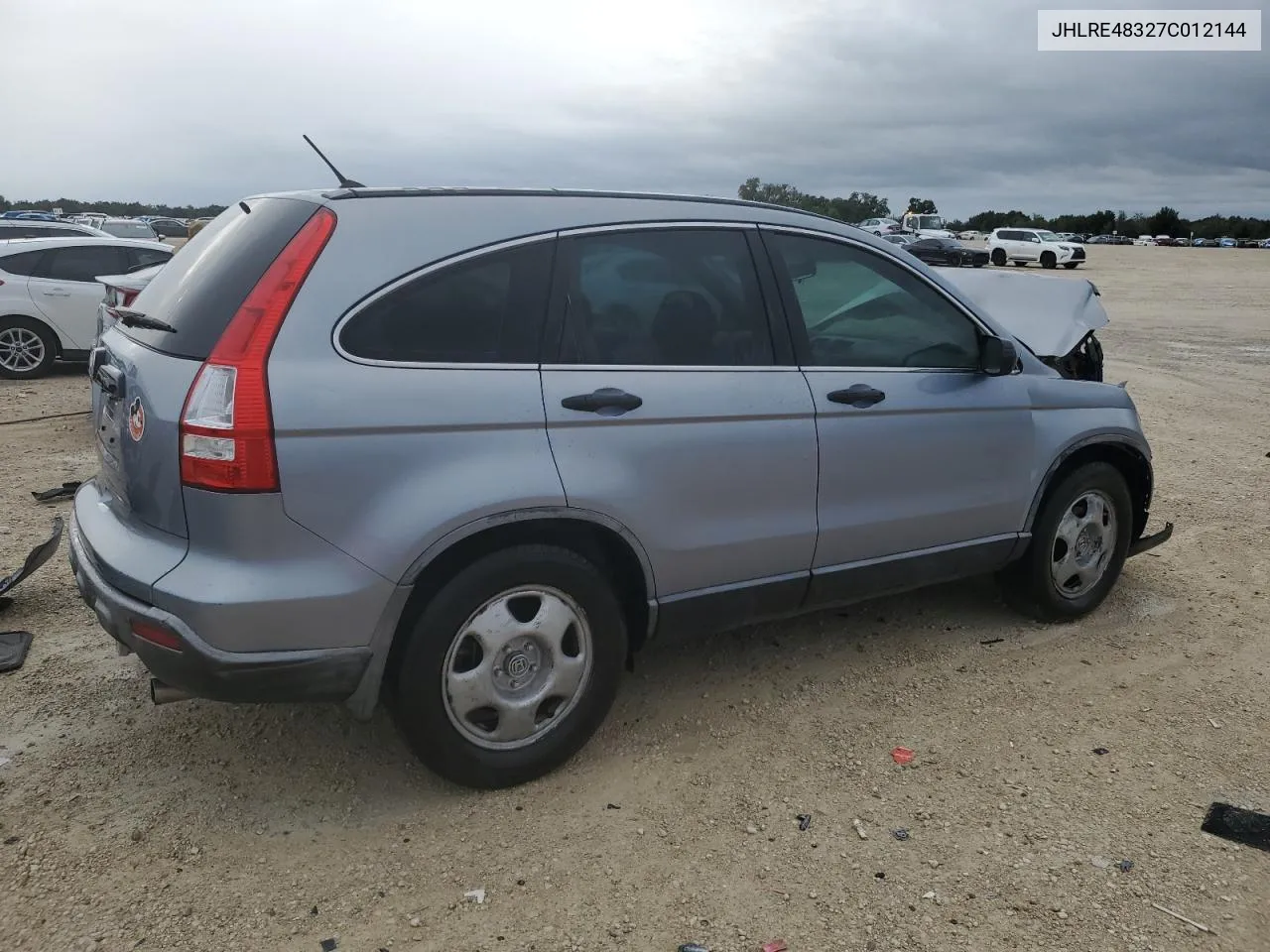 2007 Honda Cr-V Lx VIN: JHLRE48327C012144 Lot: 74641204