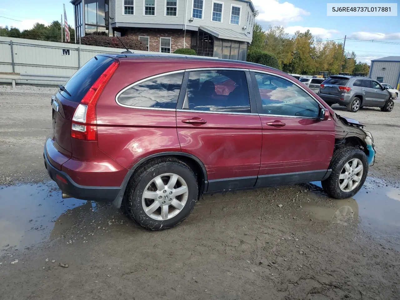 2007 Honda Cr-V Exl VIN: 5J6RE48737L017881 Lot: 74669954