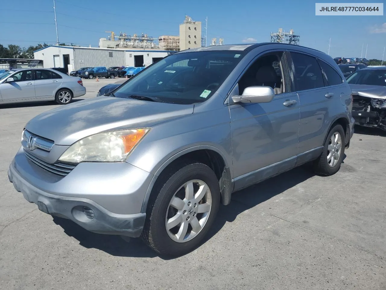 JHLRE48777C034644 2007 Honda Cr-V Exl