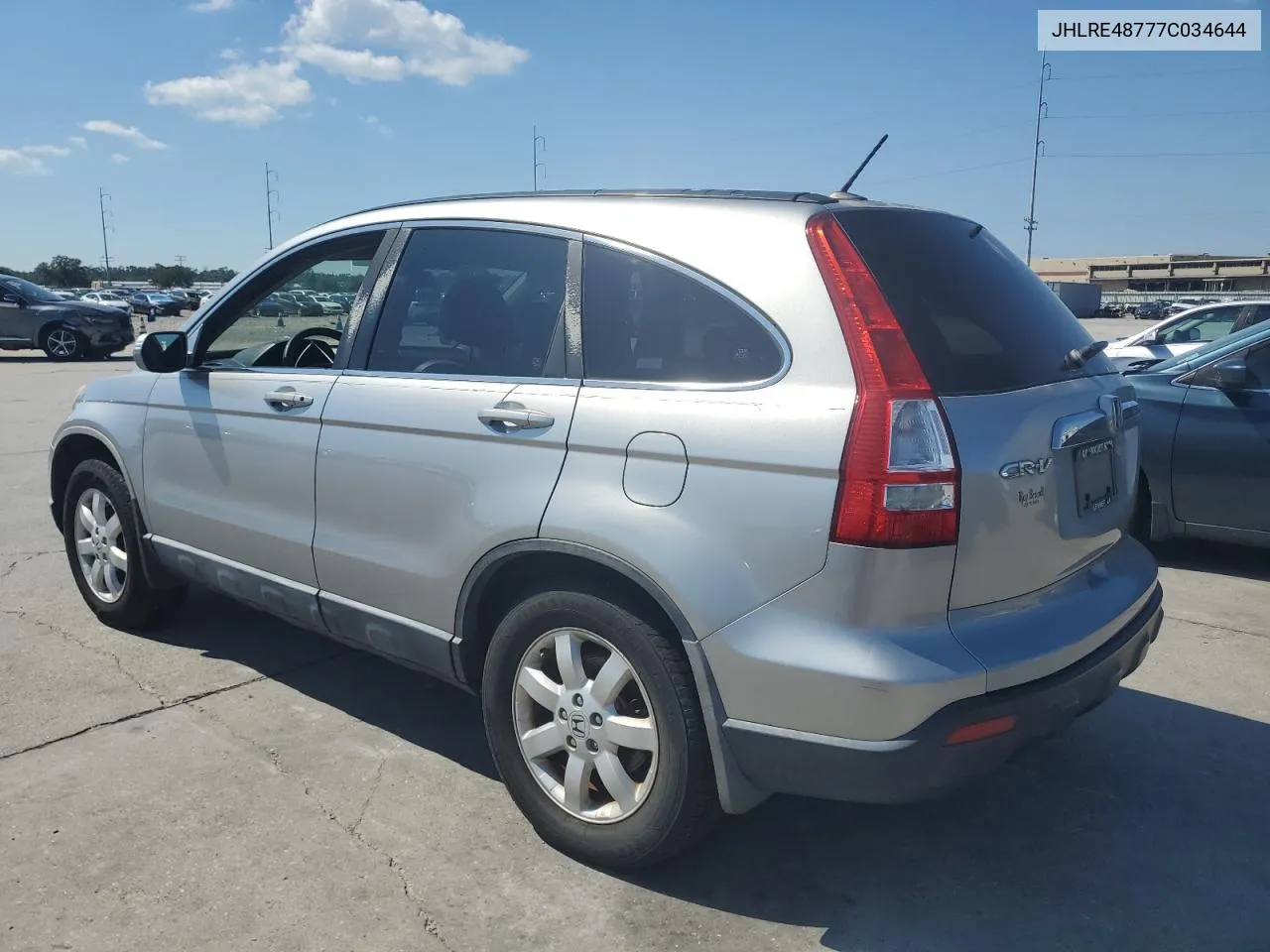 JHLRE48777C034644 2007 Honda Cr-V Exl