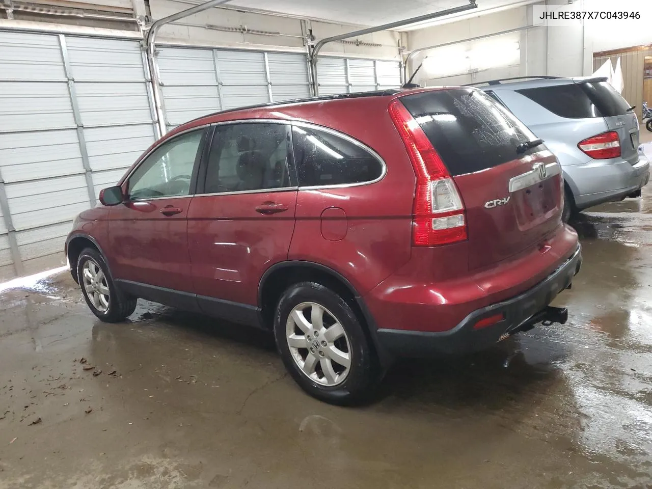 2007 Honda Cr-V Exl VIN: JHLRE387X7C043946 Lot: 74727734