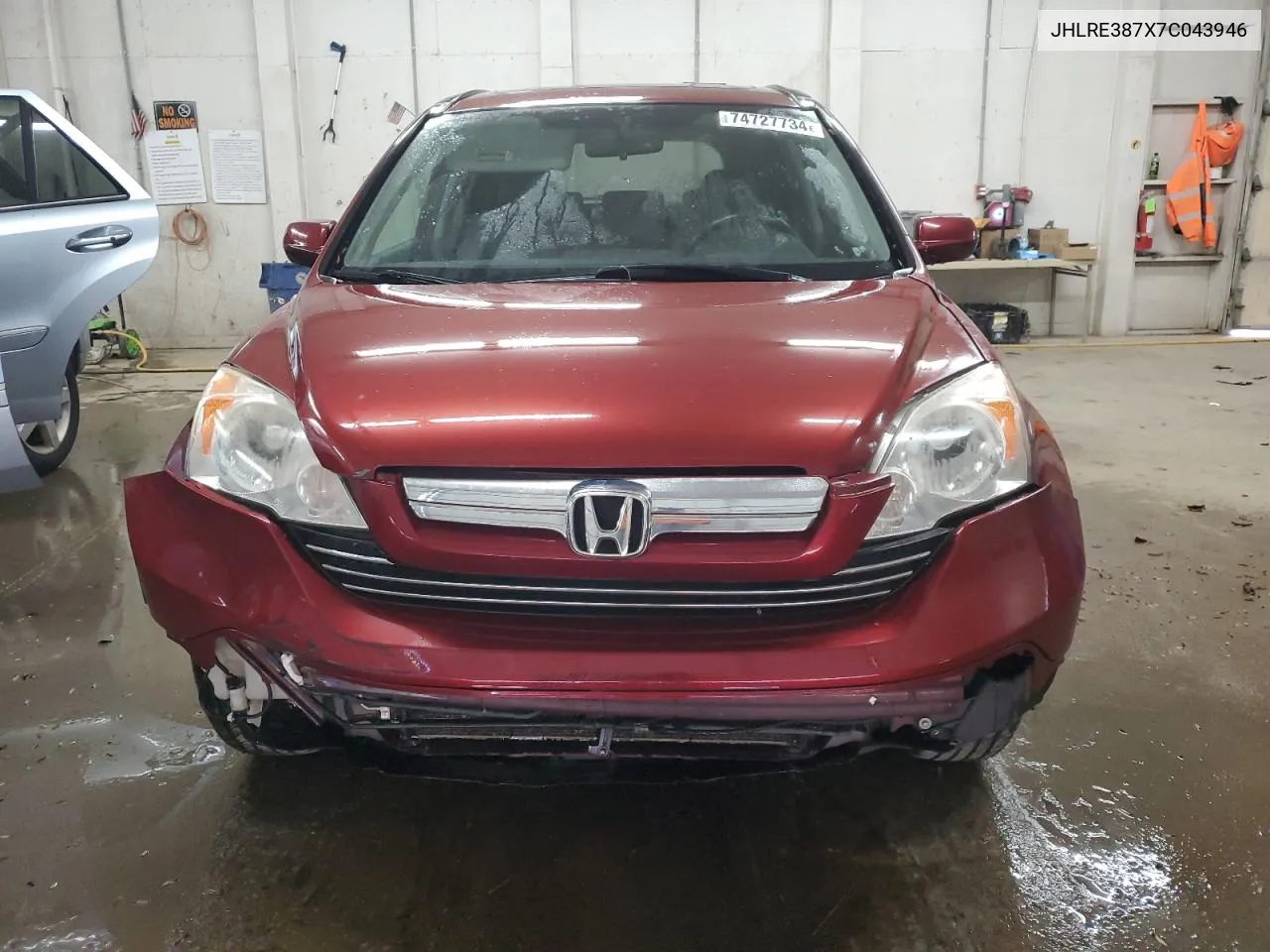 2007 Honda Cr-V Exl VIN: JHLRE387X7C043946 Lot: 74727734