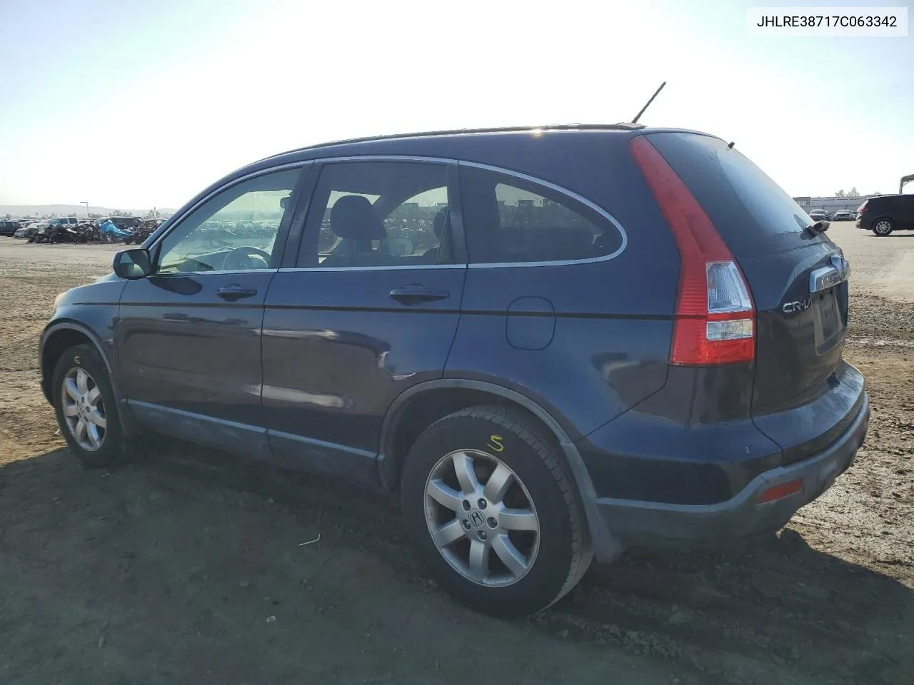 JHLRE38717C063342 2007 Honda Cr-V Exl