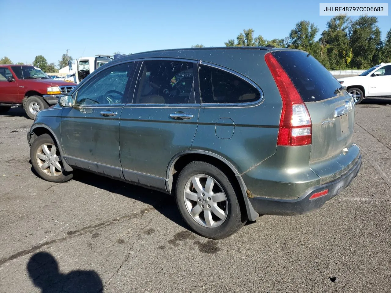 2007 Honda Cr-V Exl VIN: JHLRE48797C006683 Lot: 74858354