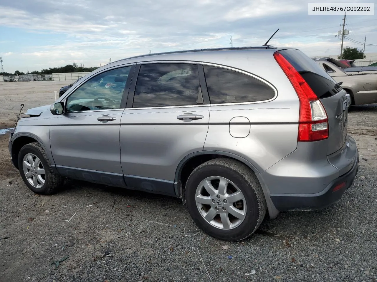 JHLRE48767C092292 2007 Honda Cr-V Exl