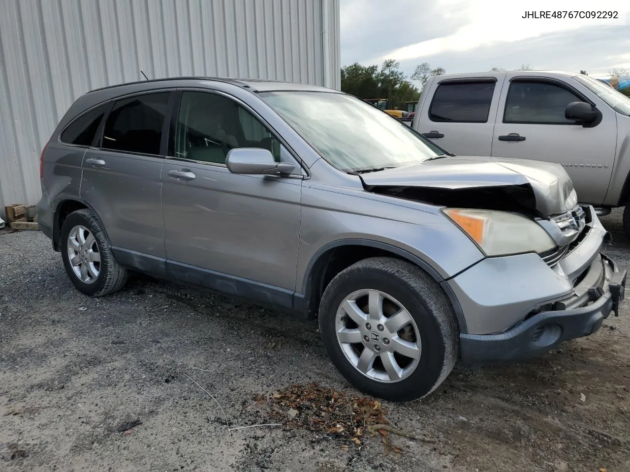 JHLRE48767C092292 2007 Honda Cr-V Exl