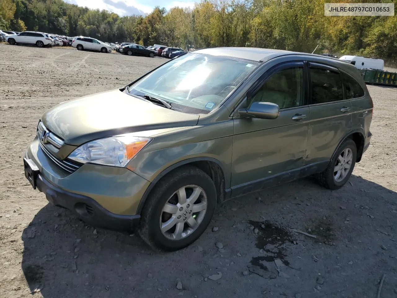 JHLRE48797C010653 2007 Honda Cr-V Exl