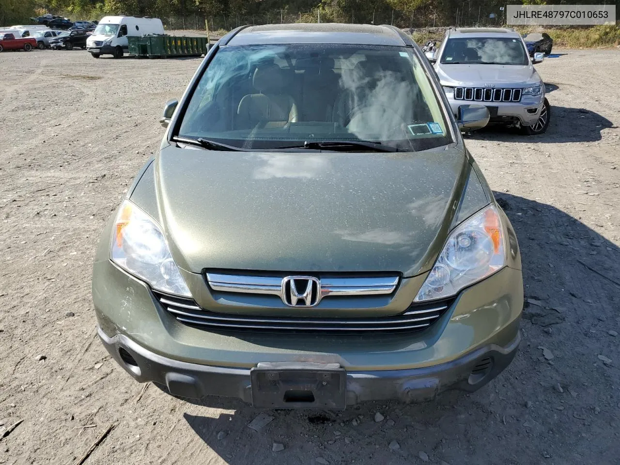 2007 Honda Cr-V Exl VIN: JHLRE48797C010653 Lot: 74884784