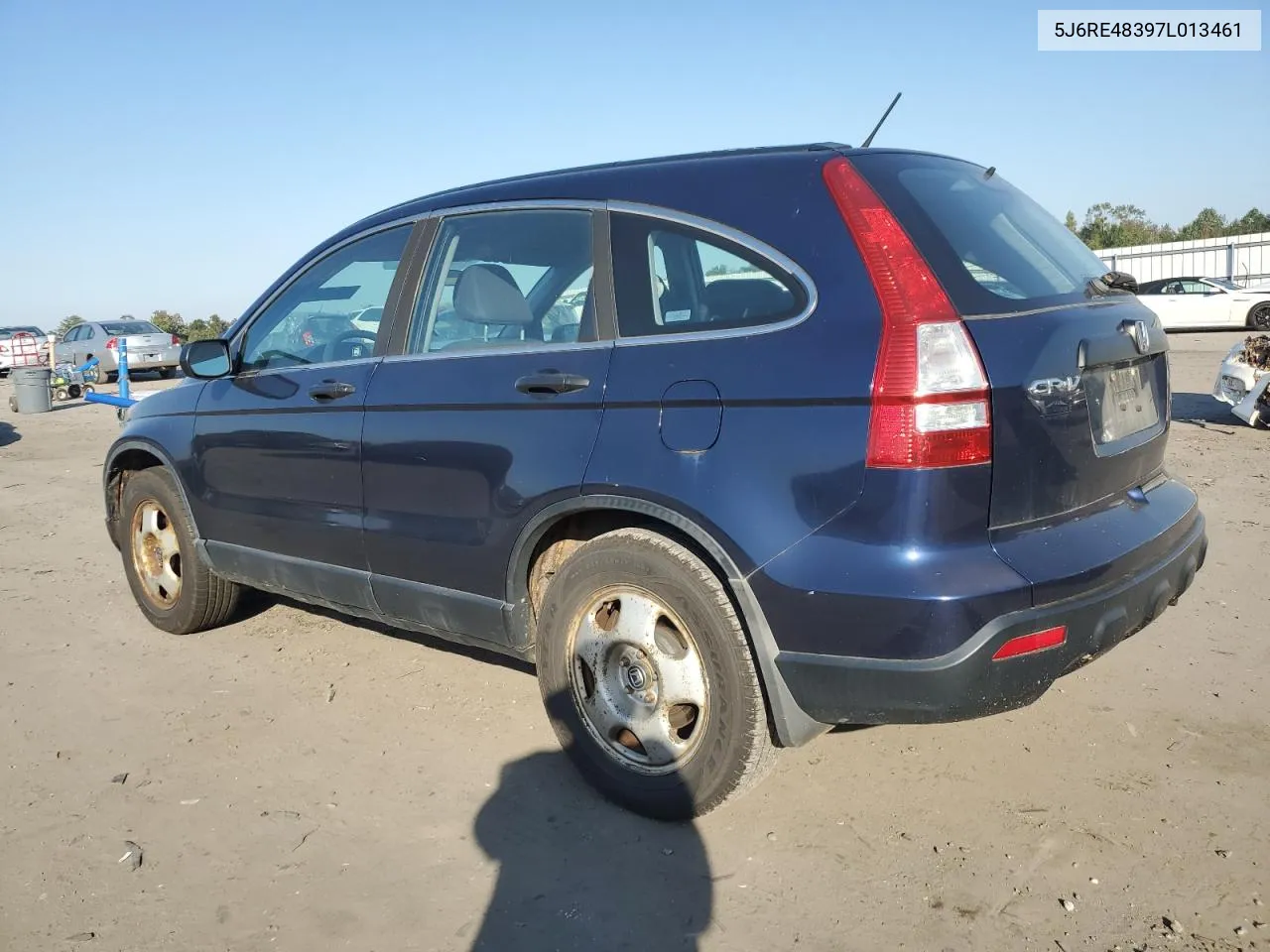 2007 Honda Cr-V Lx VIN: 5J6RE48397L013461 Lot: 74885454