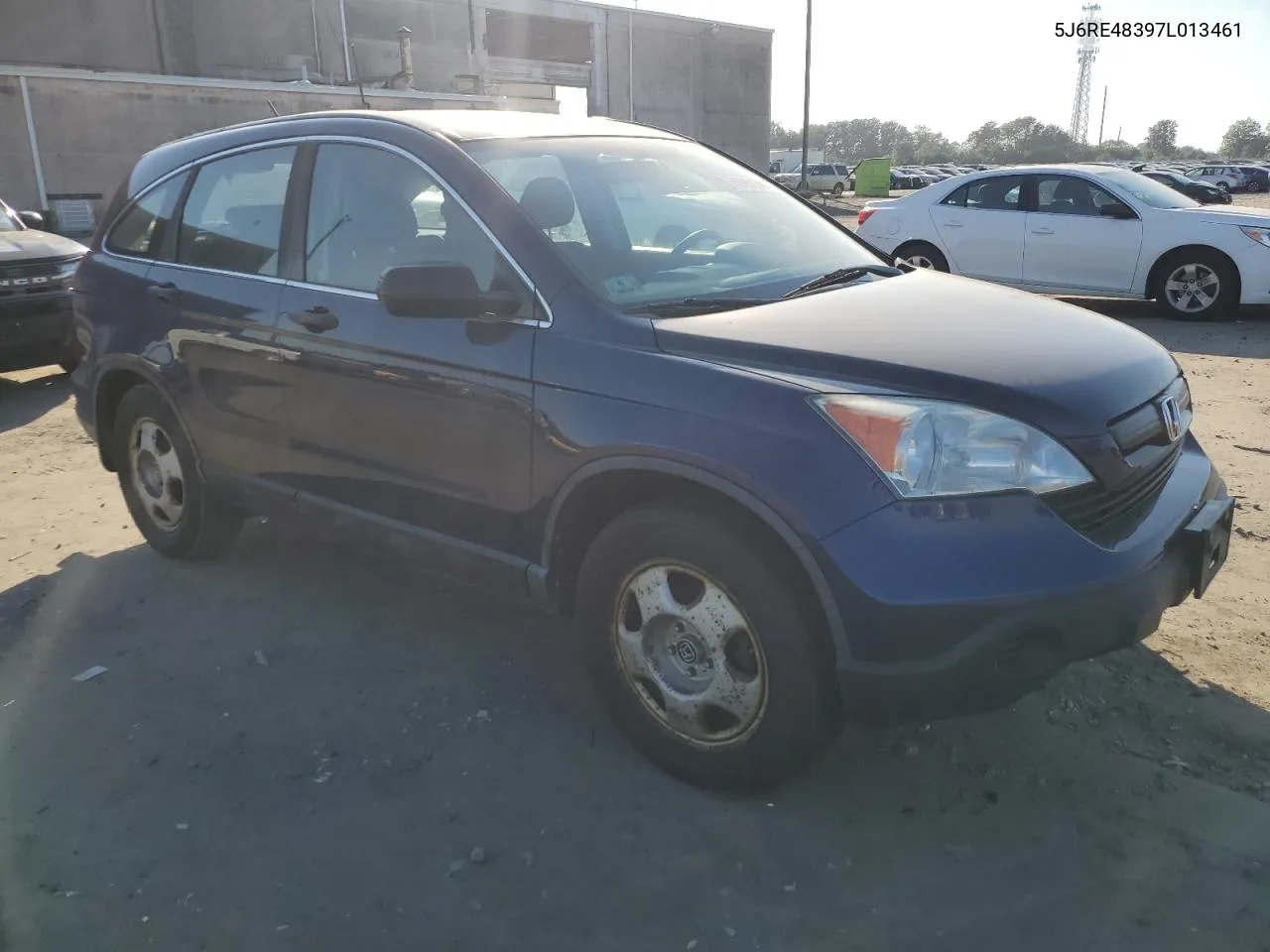 2007 Honda Cr-V Lx VIN: 5J6RE48397L013461 Lot: 74885454