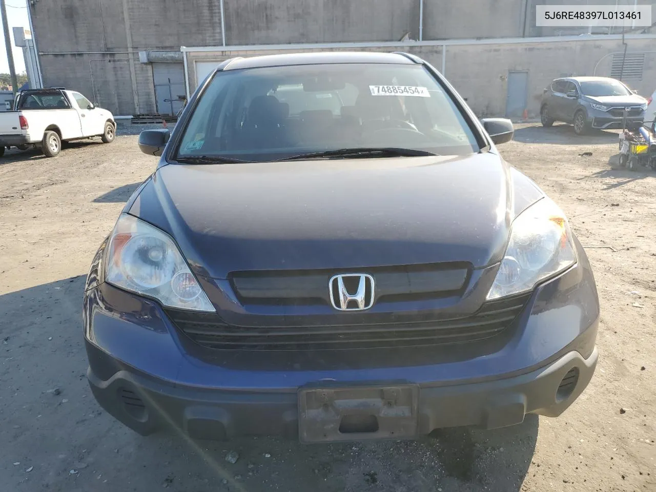 2007 Honda Cr-V Lx VIN: 5J6RE48397L013461 Lot: 74885454