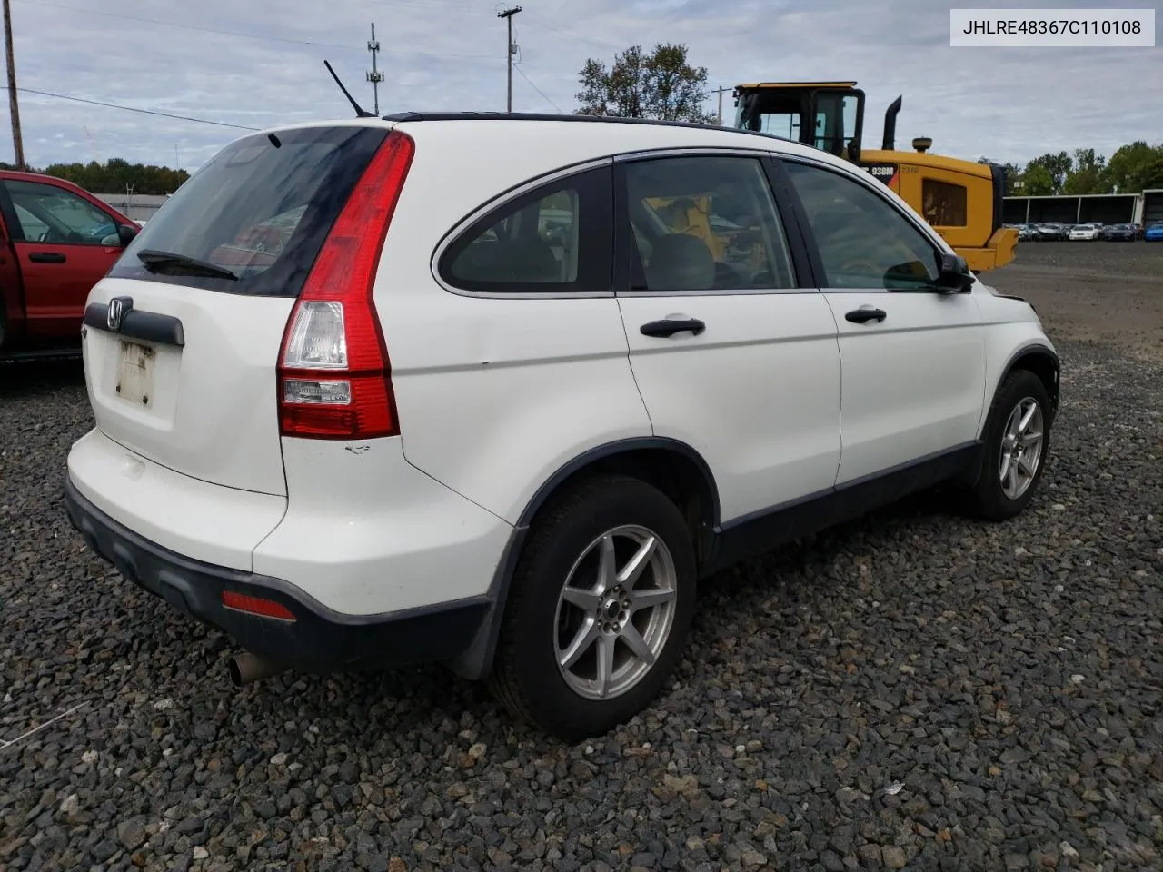 JHLRE48367C110108 2007 Honda Cr-V Lx