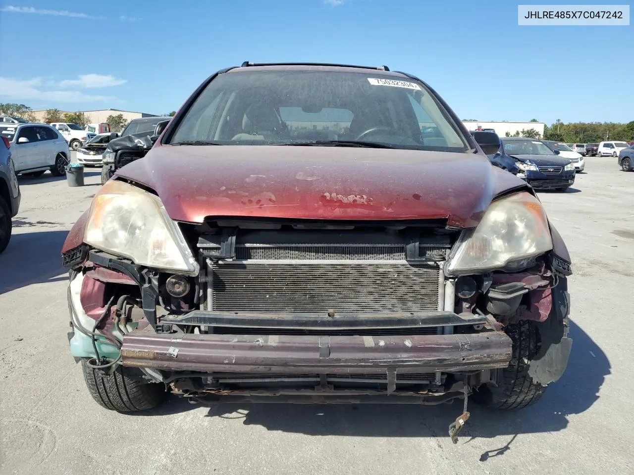 JHLRE485X7C047242 2007 Honda Cr-V Ex