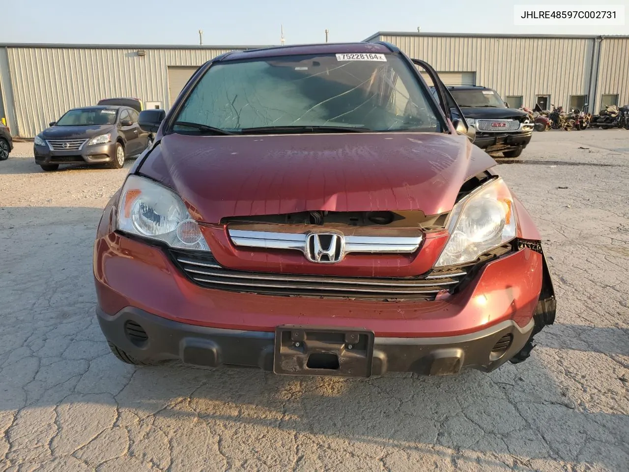 2007 Honda Cr-V Ex VIN: JHLRE48597C002731 Lot: 75228164