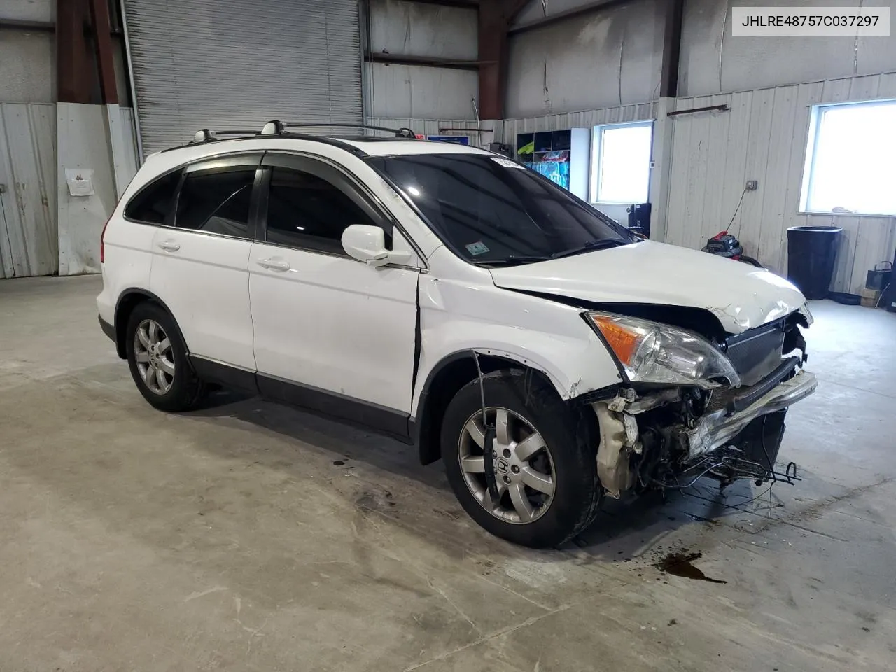 JHLRE48757C037297 2007 Honda Cr-V Exl