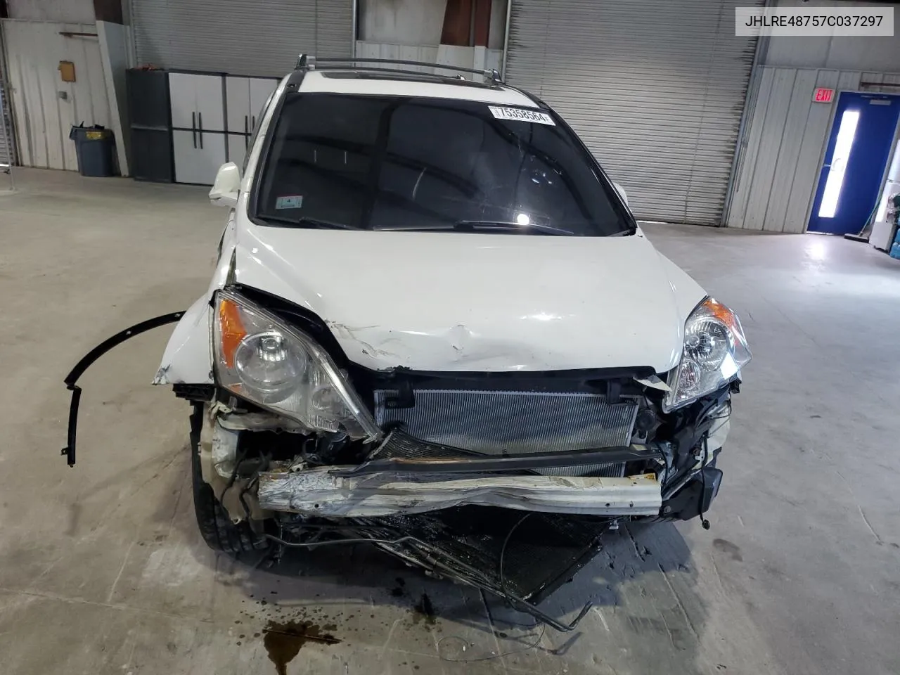 2007 Honda Cr-V Exl VIN: JHLRE48757C037297 Lot: 75358564