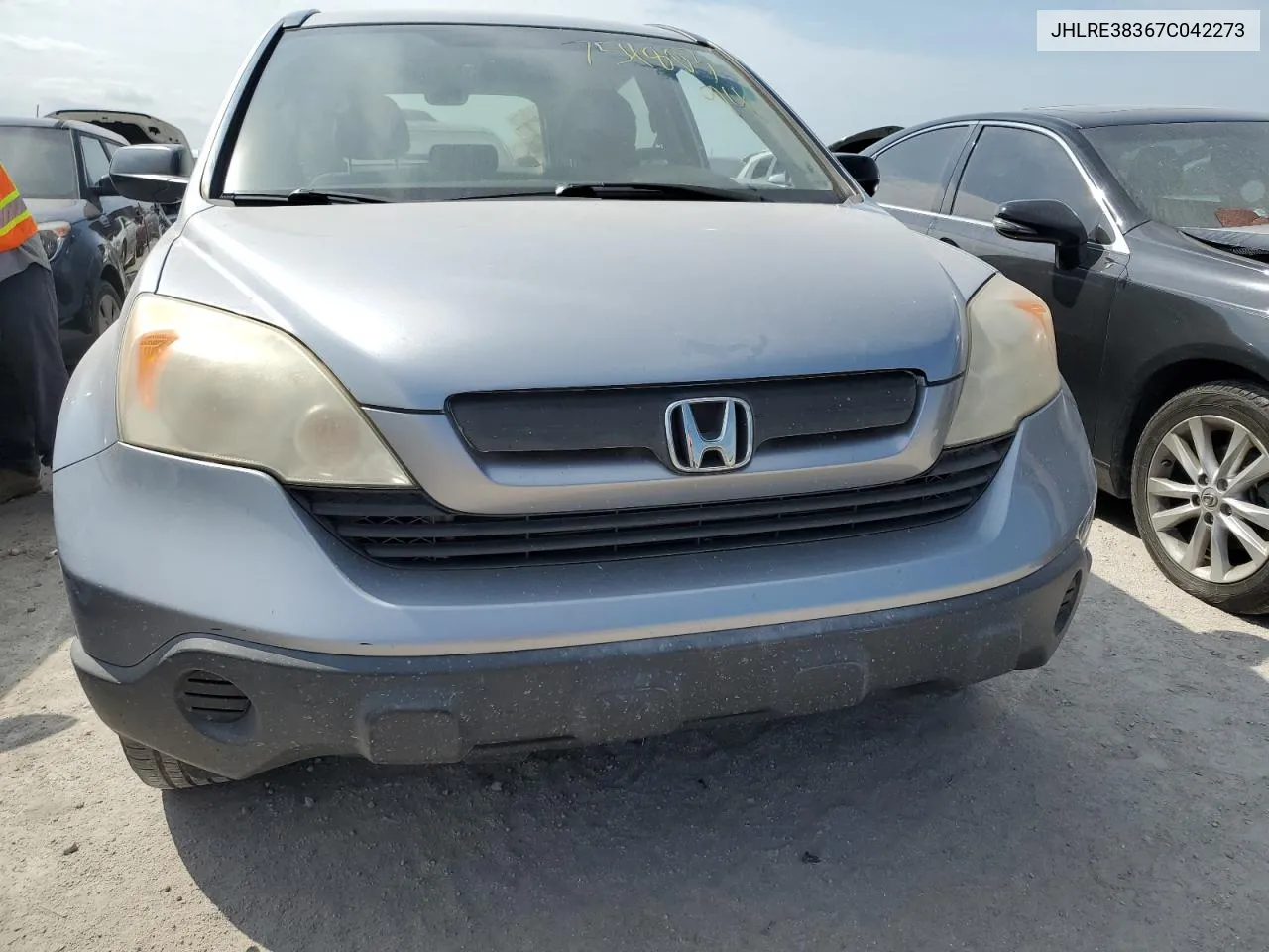 2007 Honda Cr-V Lx VIN: JHLRE38367C042273 Lot: 75480394