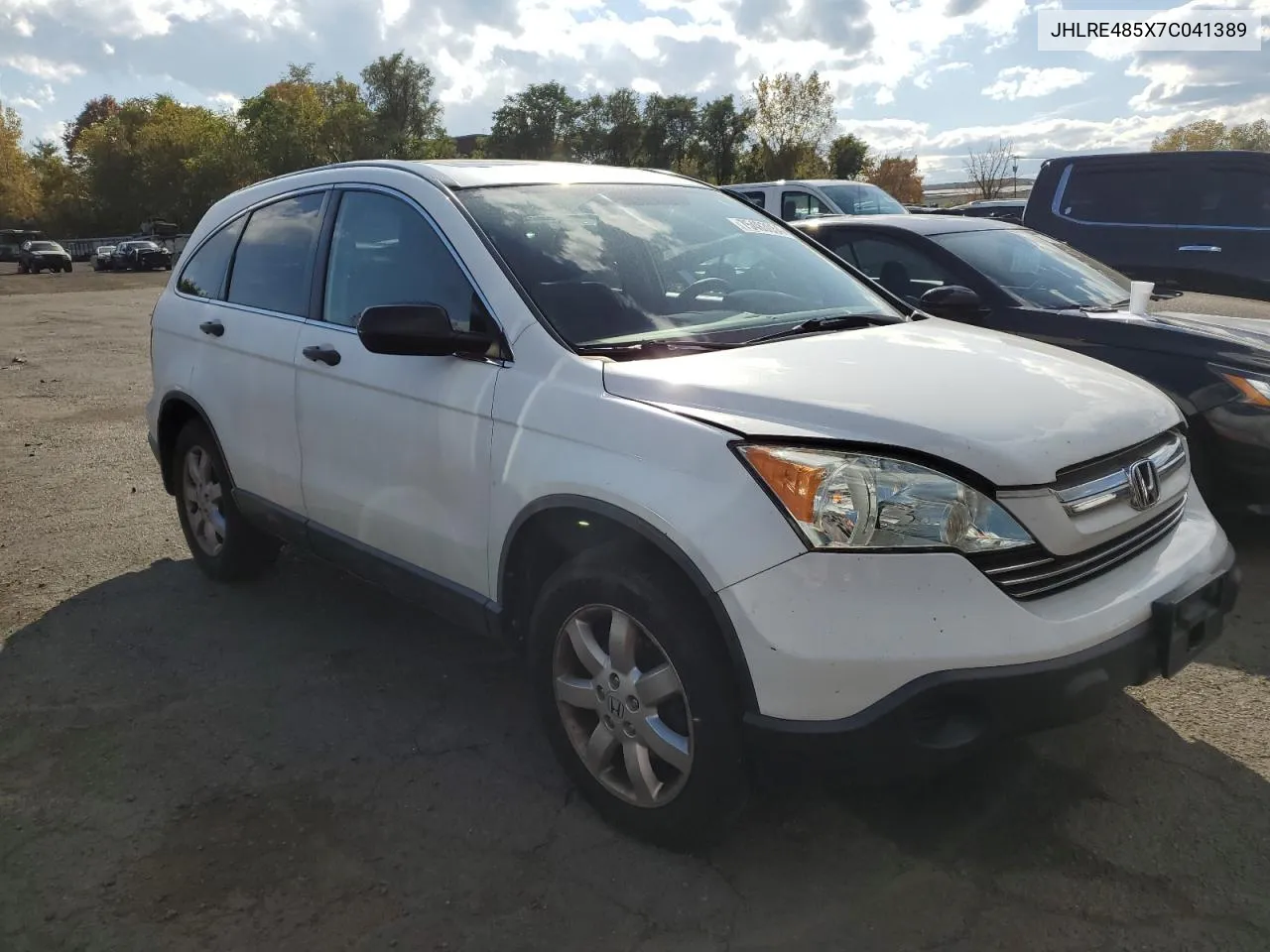 JHLRE485X7C041389 2007 Honda Cr-V Ex