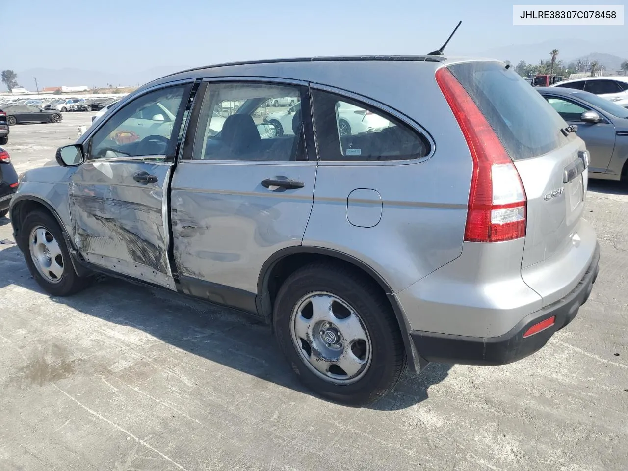 JHLRE38307C078458 2007 Honda Cr-V Lx